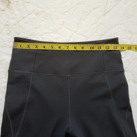 Girlfriend Collective High Rise Bike Shorts in Moon - Picture 6 of 8